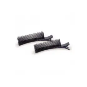 Bifull Pinzas con Peine Negra 2uds